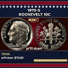 1975-s Proof Roosevelt Dime 10c pr70 dcam SEGS