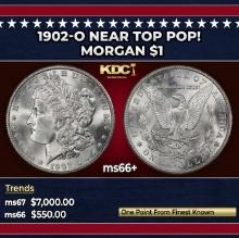 1902-o Morgan Dollar Near Top Pop! $1 ms66+ SEGS