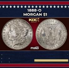1888-o Morgan Dollar $1 Grades ms63