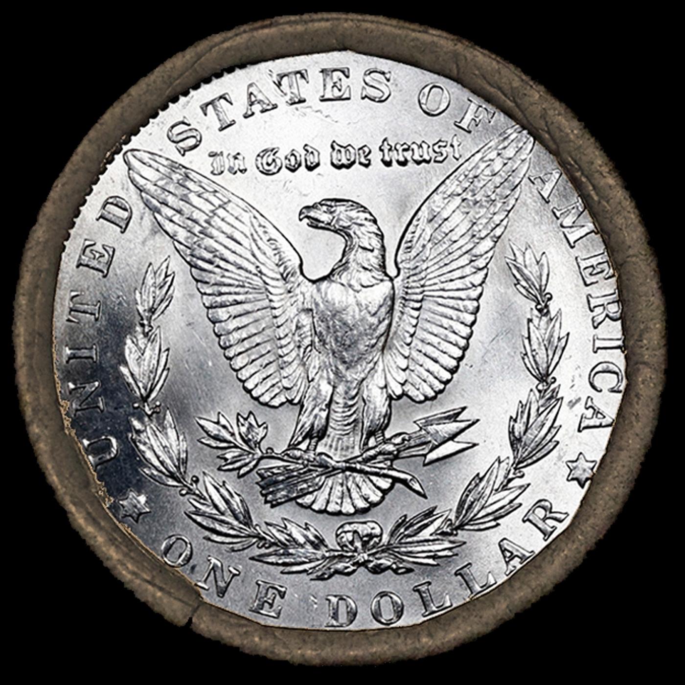 20 Mixed Morgan/Peace Unc SEARS Dollar $1 Roll 1921 Peace/Morgan 'P' Rev Ends