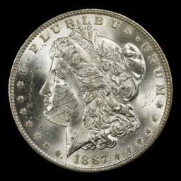 1887-o Morgan Dollar $1 ms64+ SEGS