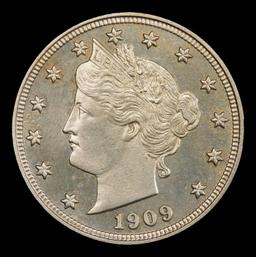 1909 Proof Liberty Nickel Near Top Pop 5c pr67+ SEGS