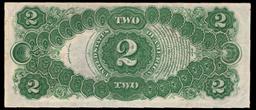 1917 $2 Large Size Legal Tender Note Thomas Jefferson Grades Select AU Signatures Speelman/White