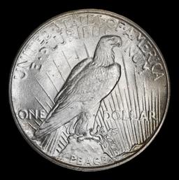 1935-p Peace Dollar Near Top Pop $1 ms66+ SEGS