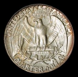 1940 Proof Washington Quarter Toned TOP POP! 25c pr68+ SEGS