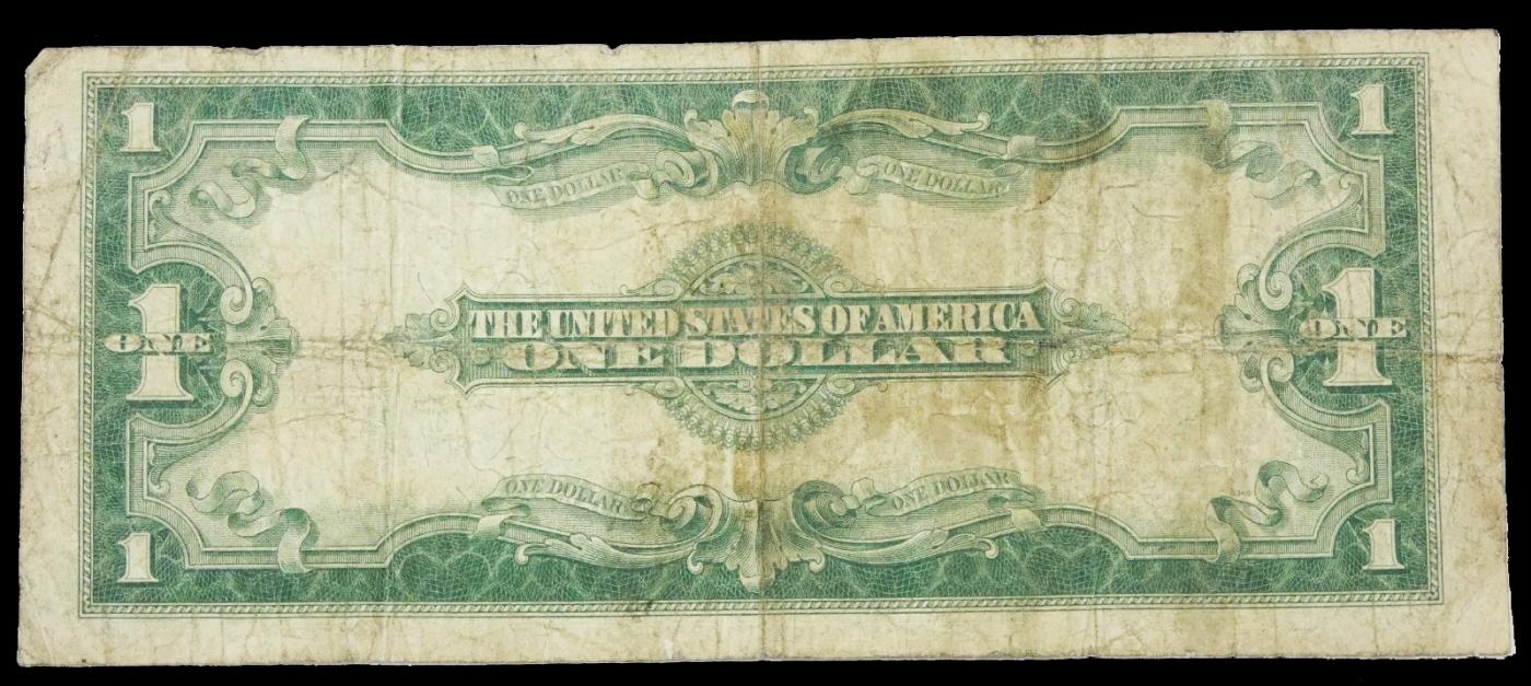 1923 $1 large size Silver Certificate Grades vf+ Signatures Speelman/White