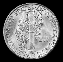 1940-d Mercury Dime TOP POP! 10c ms68 SEGS