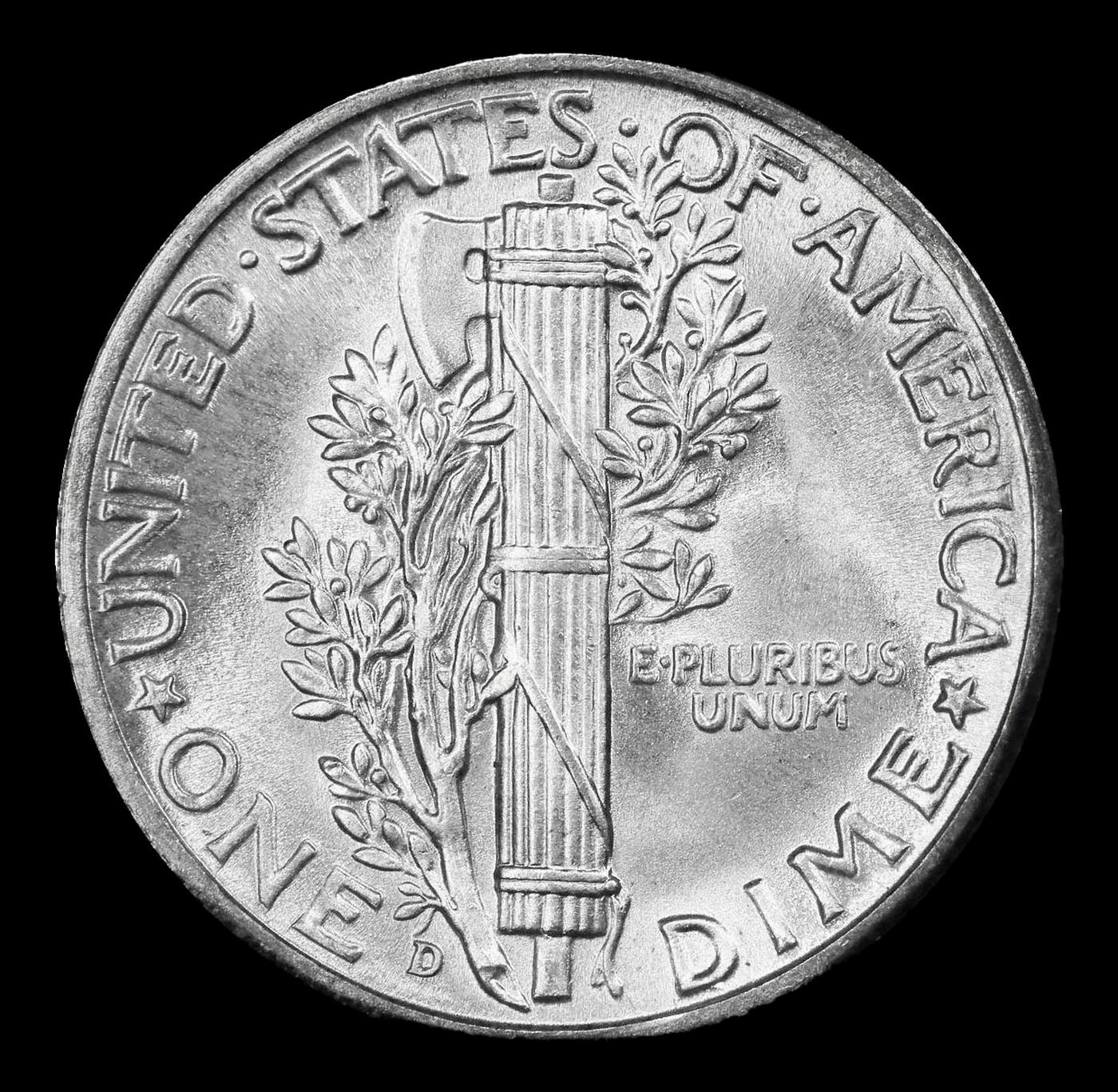 1940-d Mercury Dime TOP POP! 10c ms68 SEGS