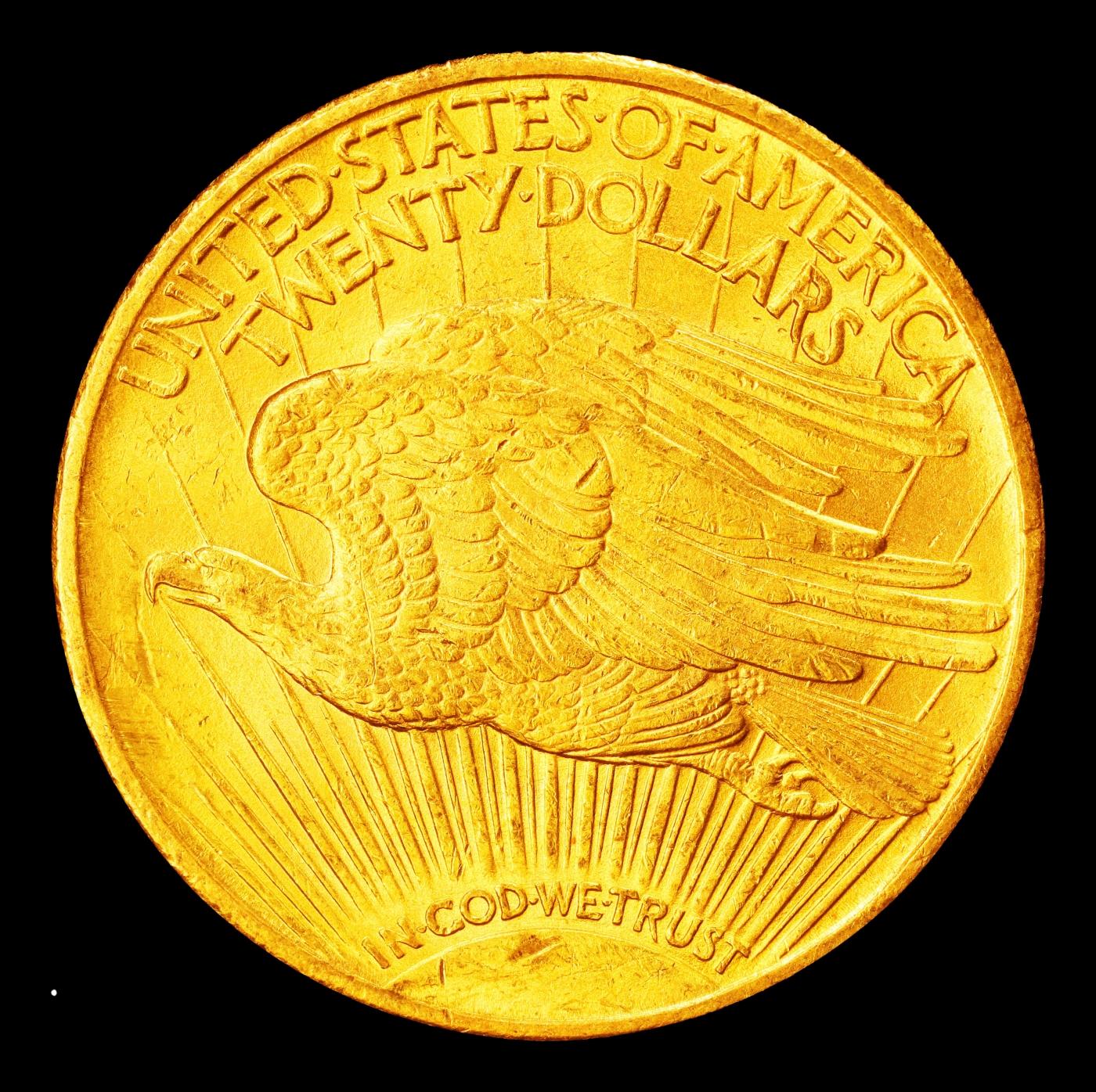 1909/8 Gold St. Gaudens Double Eagle $20 ms65 SEGS