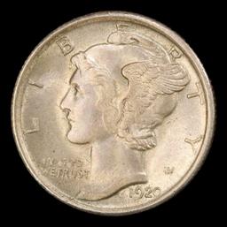 1920-p Mercury Dime 10c ms67 SEGS