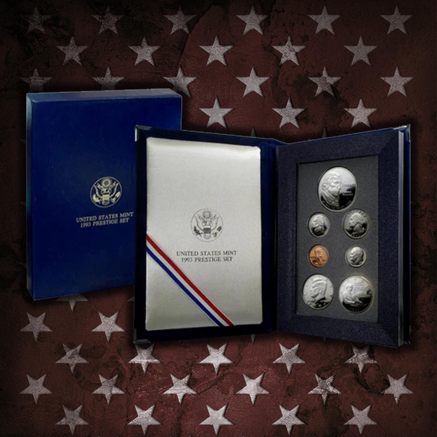 1983-1997 Full Run of US Mint Prestige Proof Sets - 92 Coins, 14 Complete Sets