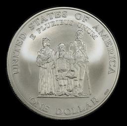 1998-s Black Patriots Modern Commem Dollar $1 ms70 SEGS