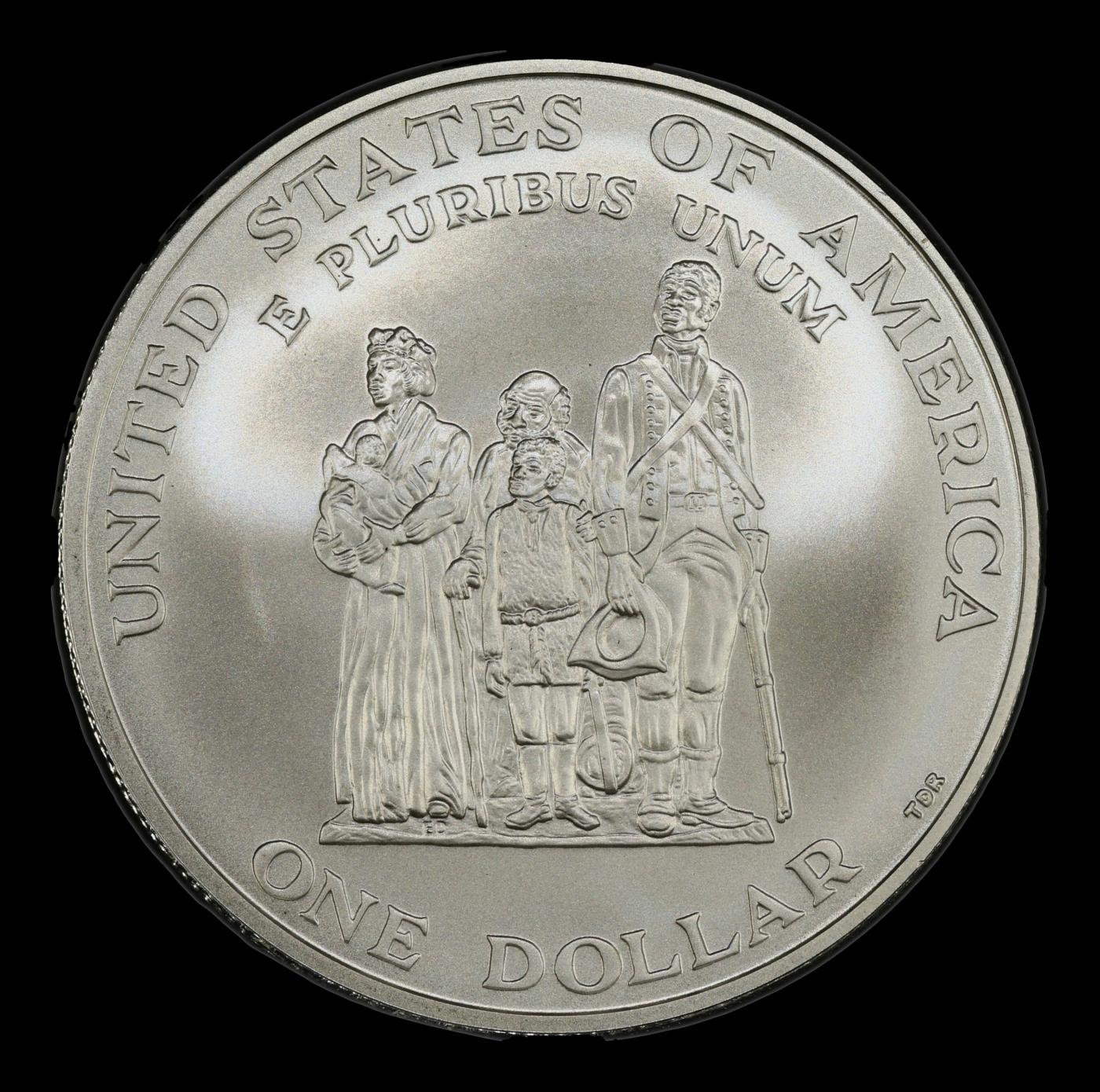 1998-s Black Patriots Modern Commem Dollar $1 ms70 SEGS