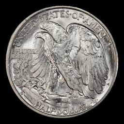 1936-d Walking Liberty Half Dollar 50c Grades ms65