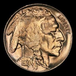 1931-s Buffalo Nickel Near Top Pop 5c ms66+ SEGS