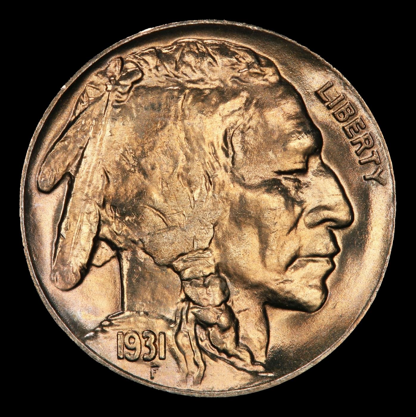 1931-s Buffalo Nickel Near Top Pop 5c ms66+ SEGS