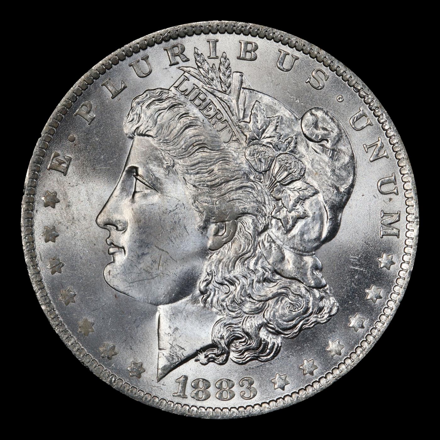 1883-o Morgan Dollar $1 Grades ms65