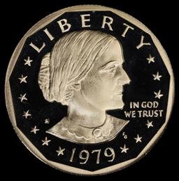 1979-s Ty 1 Proof Susan B. Anthony Dollar $1 pr70 dcam SEGS