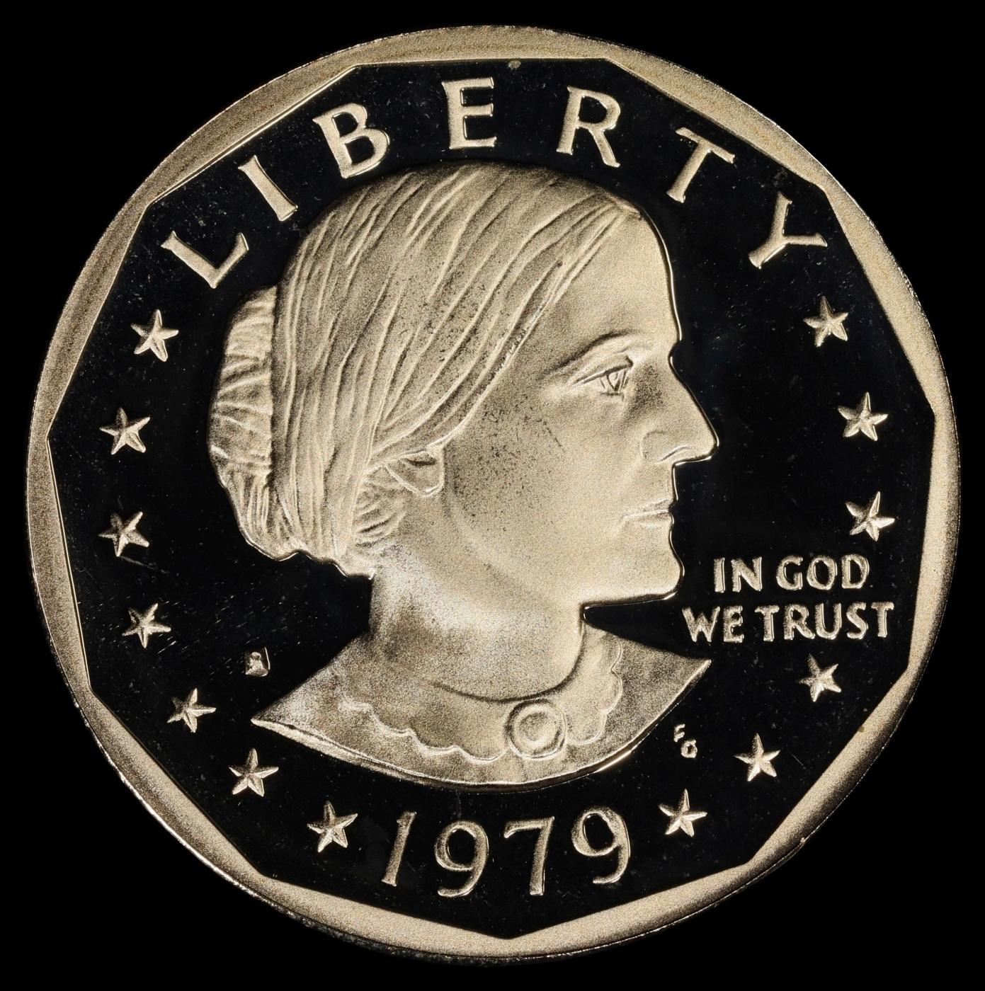 1979-s Ty 1 Proof Susan B. Anthony Dollar $1 pr70 dcam SEGS