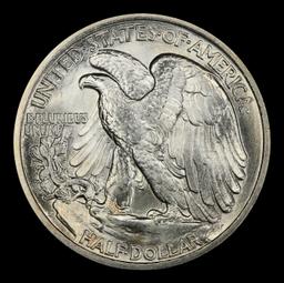 1936-s Walking Liberty Half Dollar Near Top Pop 50c ms67 SEGS