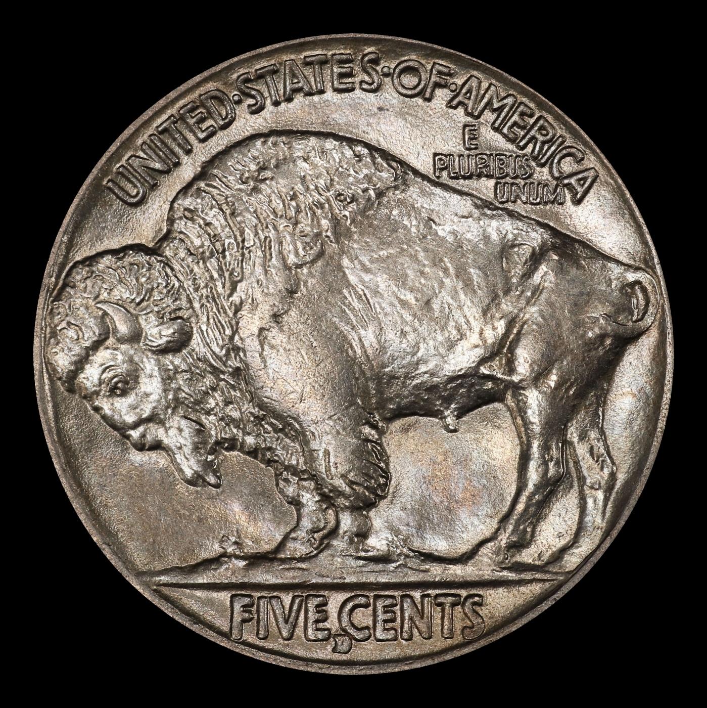 1916-d Buffalo Nickel 5c ms64+ SEGS