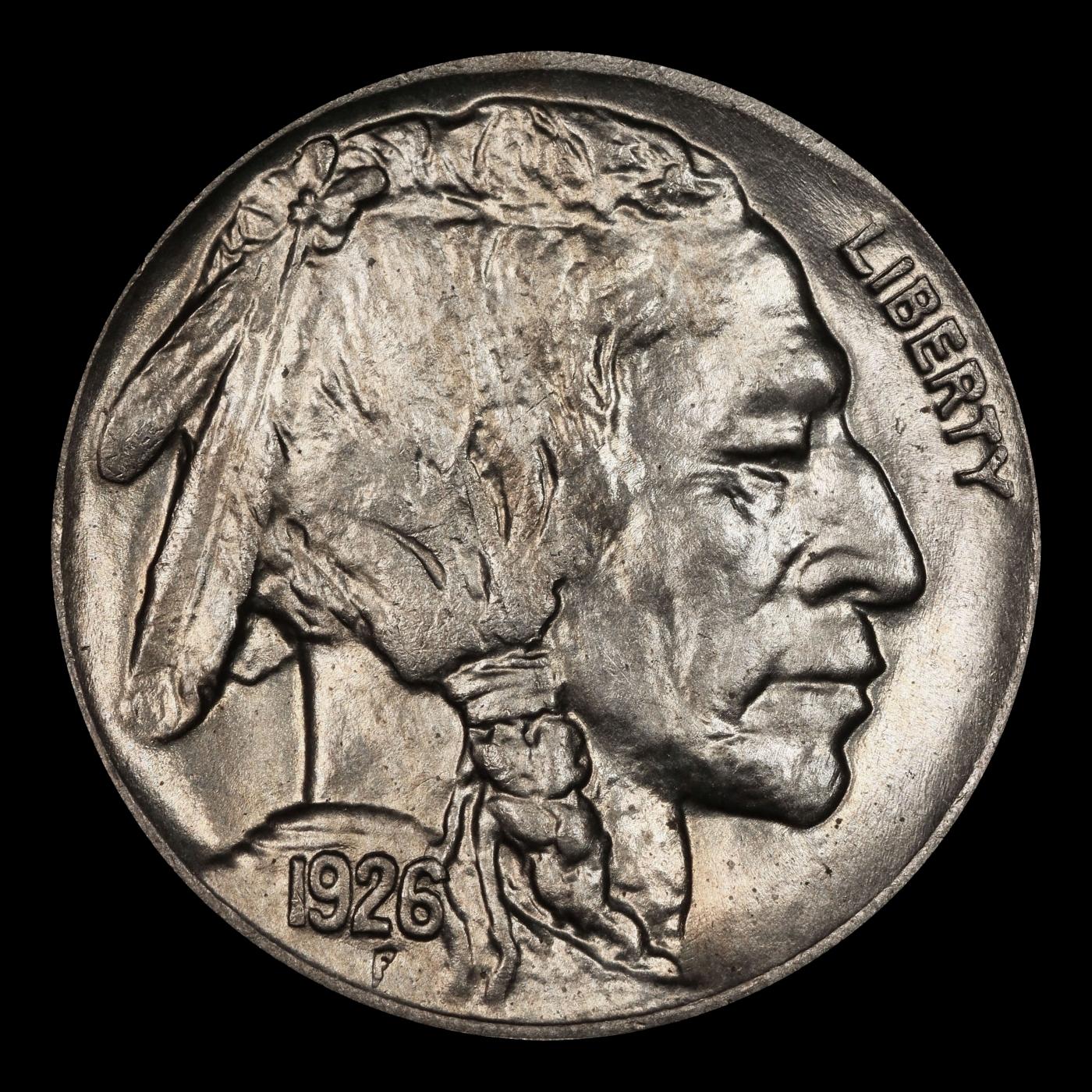 1926-d Buffalo Nickel 5c ms65+ SEGS