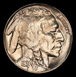 1931-s Buffalo Nickel 5c Grades ms66