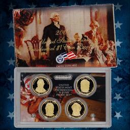 2007-2009 Presidential Dollar Proof Sets First  3 Years, 12 Coins In Original Government Packaging