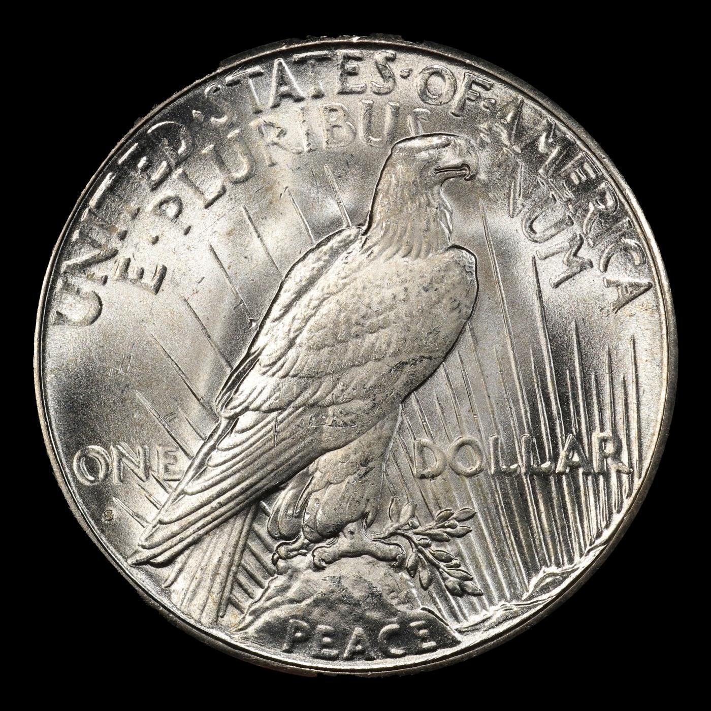 1926-s Peace Dollar $1 Grades ms64