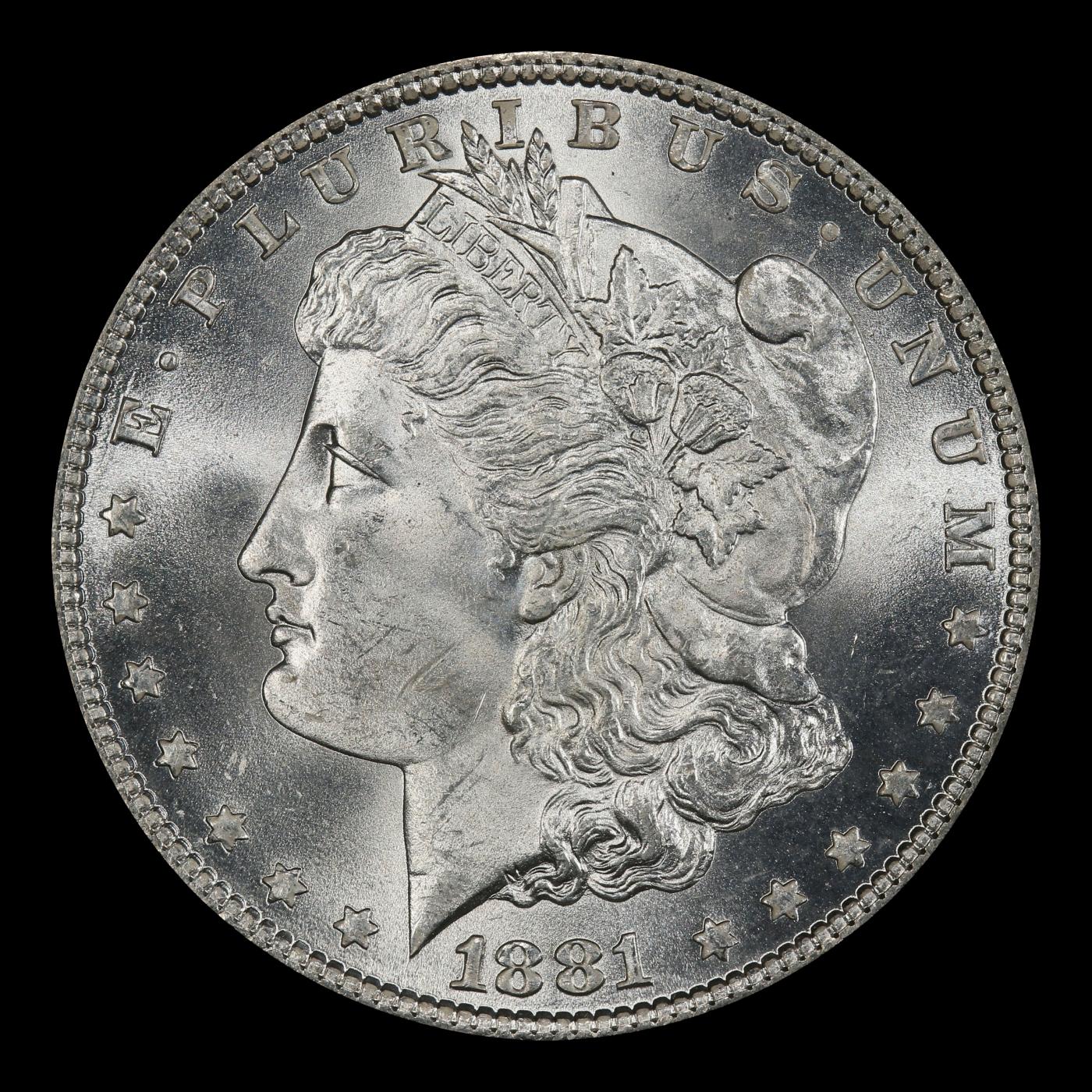 1881-o Morgan Dollar $1 Grades ms64