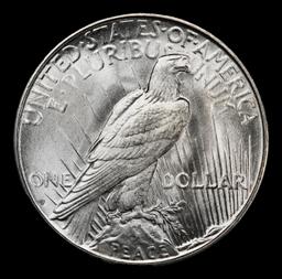 1927-s Peace Dollar $1 ms64 SEGS