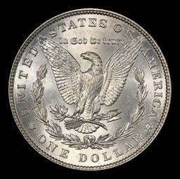 1886-p Morgan Dollar $1 Grades ms63