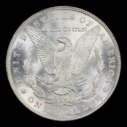 1891-p Morgan Dollar $1 Grades ms62+