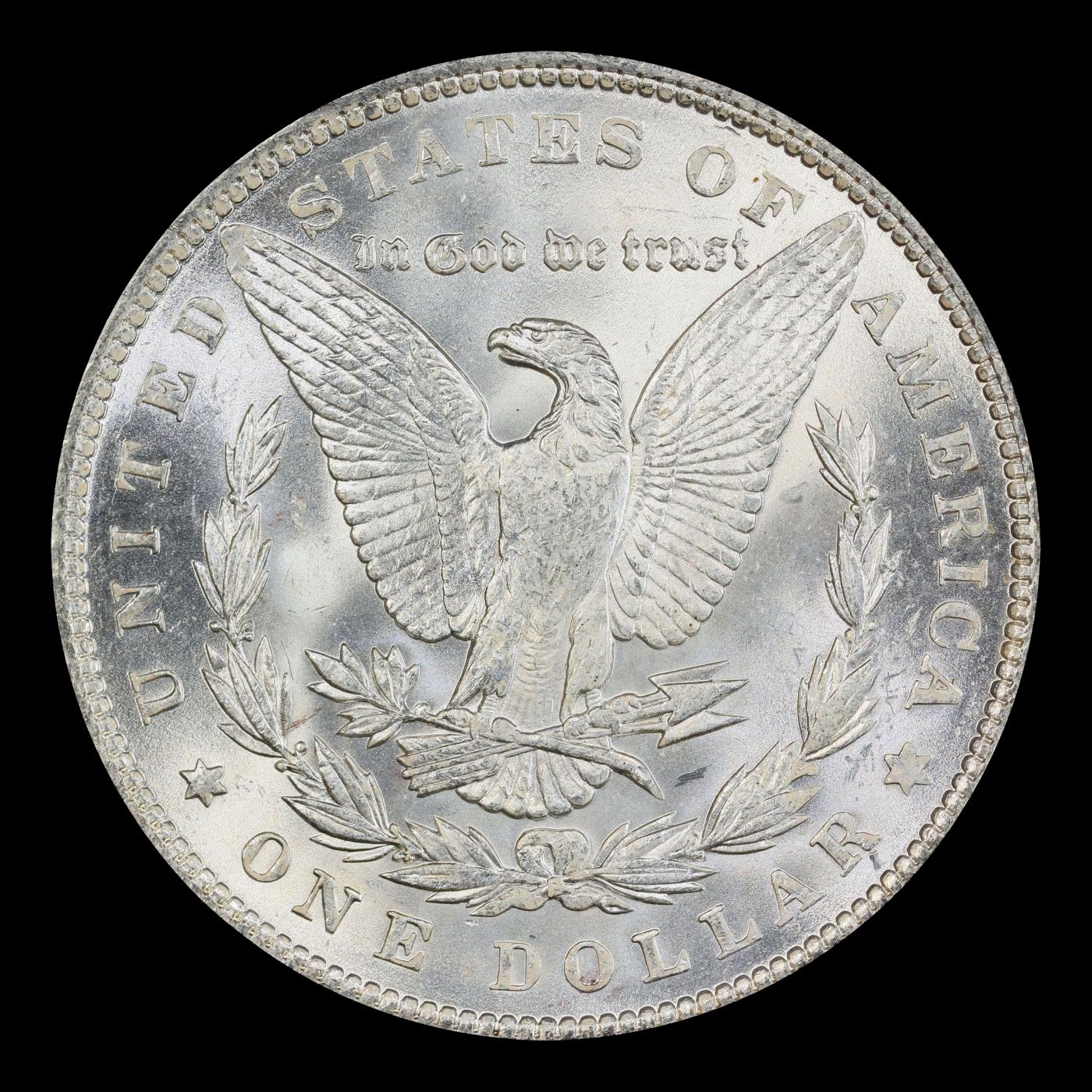 1891-p Morgan Dollar $1 Grades ms62+