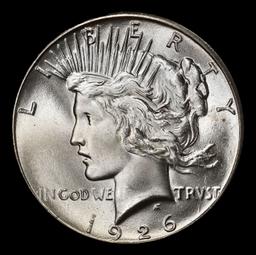 1926-p Peace Dollar $1 Grades ms65