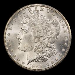 1899-o Morgan Dollar $1 Grades ms62+