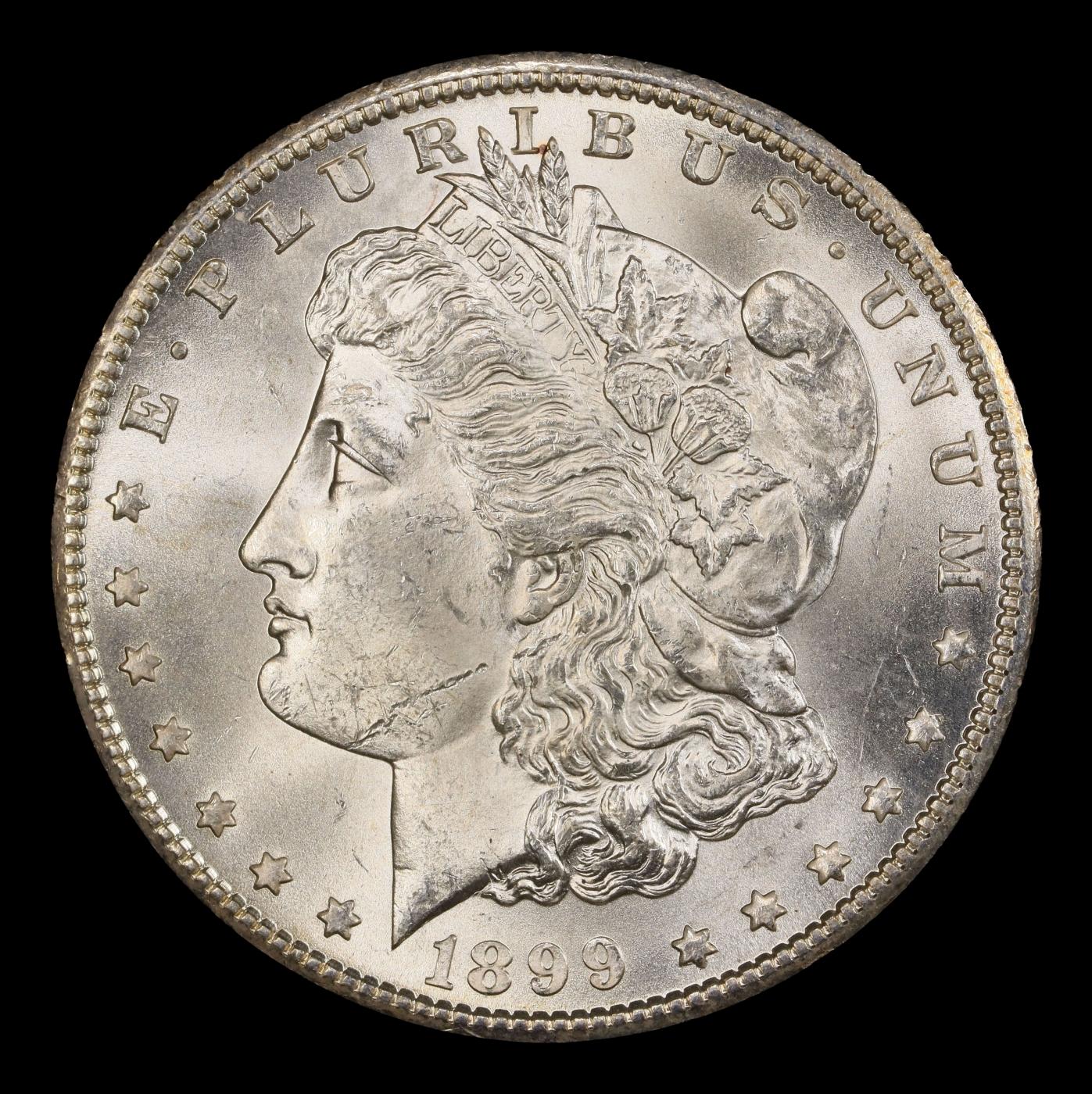1899-o Morgan Dollar $1 Grades ms62+