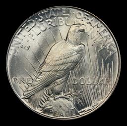 1934-p Peace Dollar Near Top Pop $1 ms66+ SEGS
