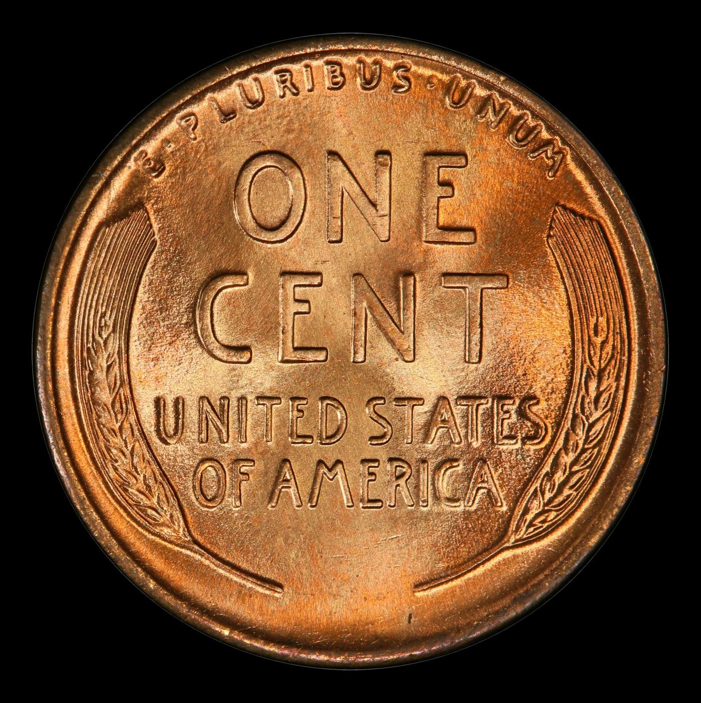 1919-p Lincoln Cent Near Top Pop! 1c ms68+ rd SEGS