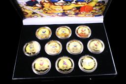 10 Coin Minions Gold Plated Round Collection