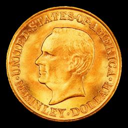 1917 McKinley Gold Commem Dollar TOP POP! 1 ms68 SEGS