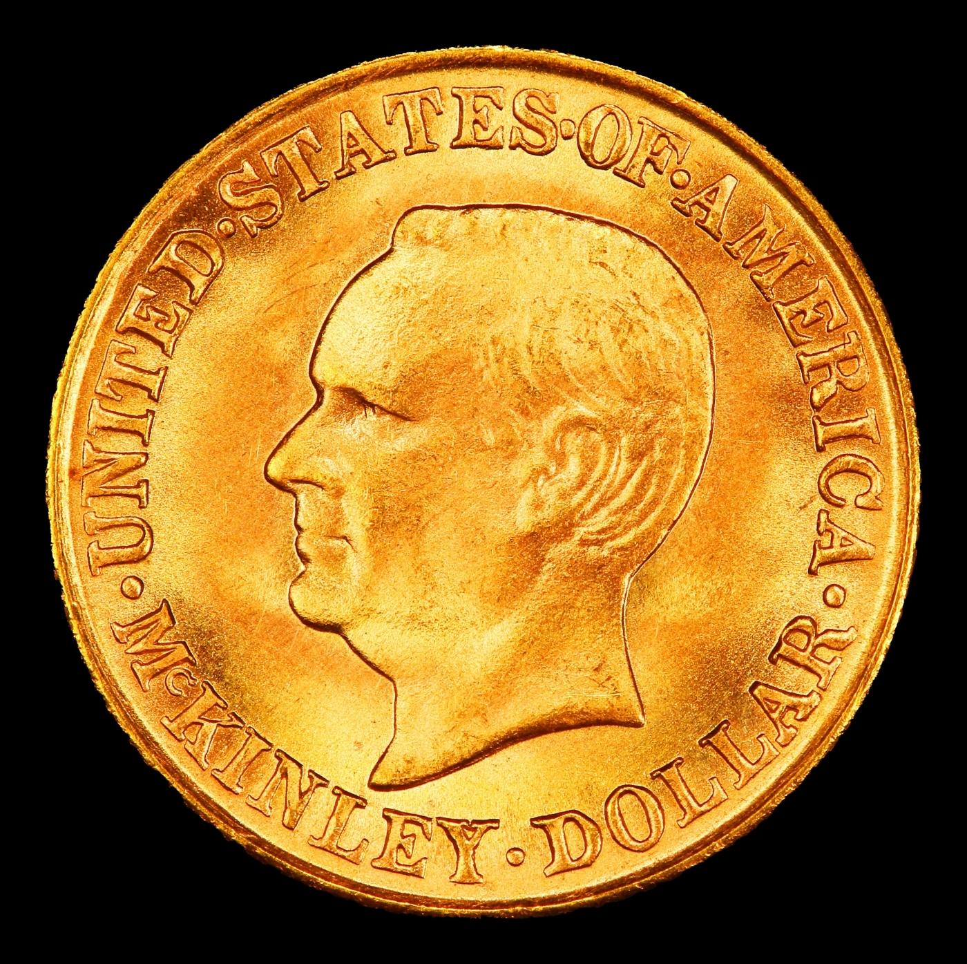 1917 McKinley Gold Commem Dollar TOP POP! 1 ms68 SEGS