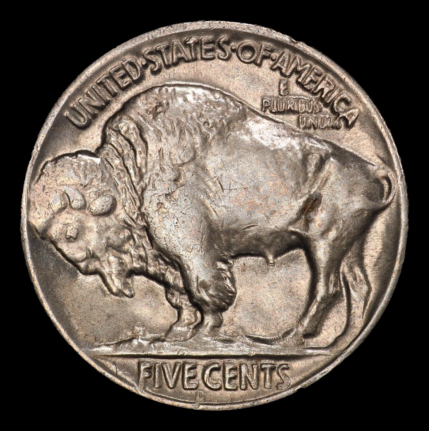 1920-d Buffalo Nickel 5c ms63 USCG