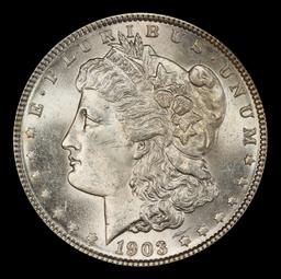 1903-p Morgan Dollar $1 Grades ms64