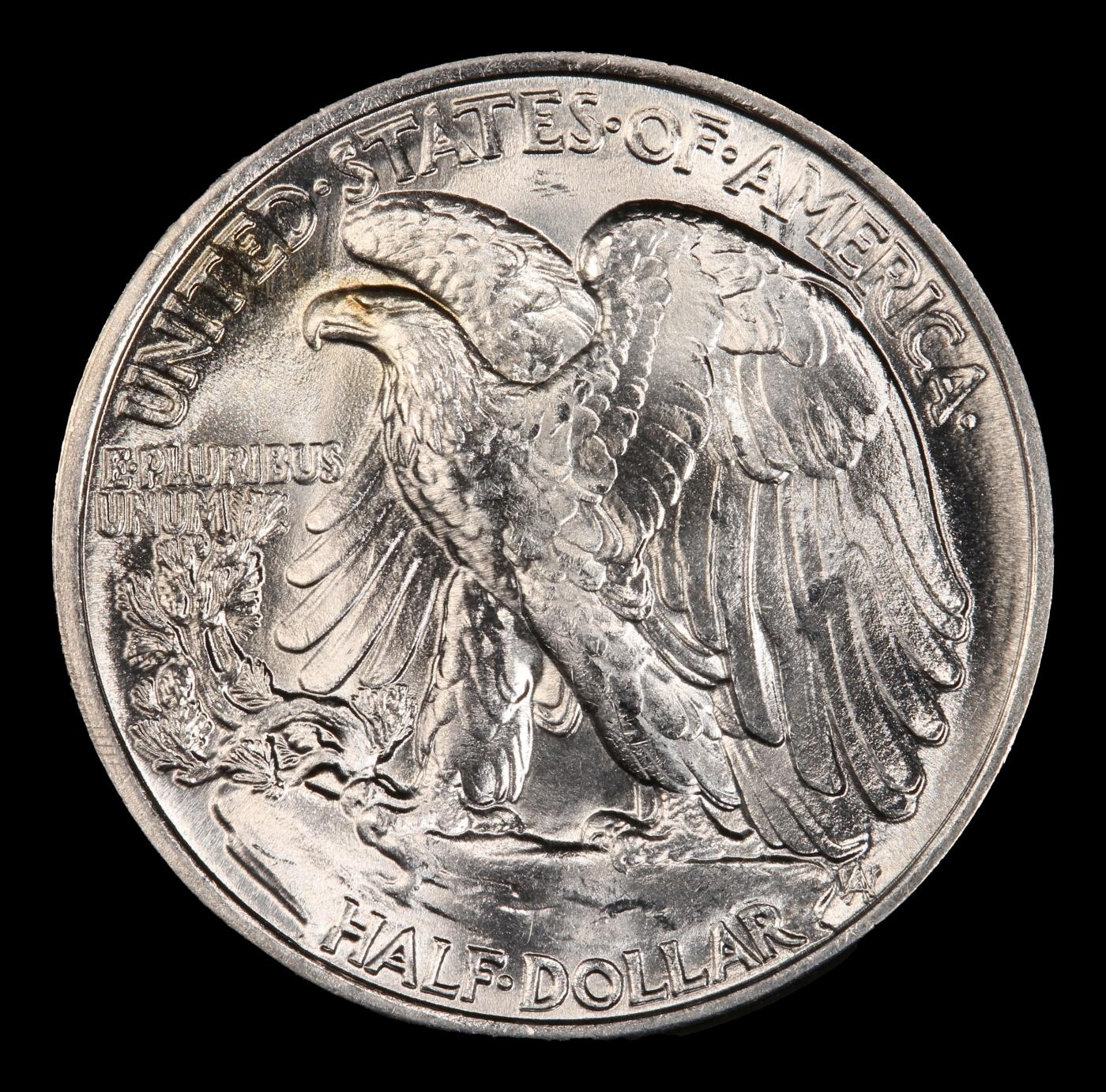 1937-p Walking Liberty Half Dollar 50c ms66+ SEGS