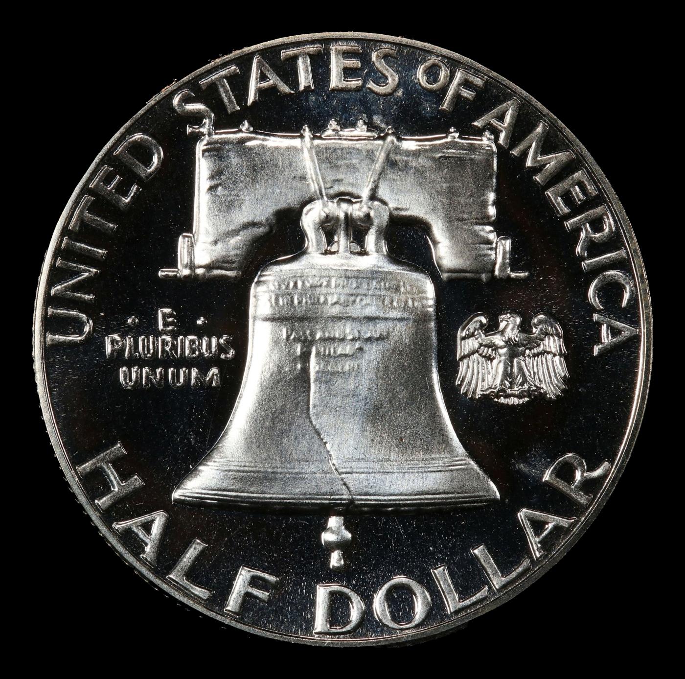 1960 Proof Franklin Half Dollar TOP POP! 50c pr69 DCAM SEGS