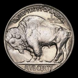 1916-p Buffalo Nickel 5c Grades ms65