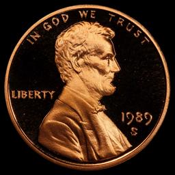 1989-s Proof Lincoln Cent 1c pr70 rd dcam SEGS