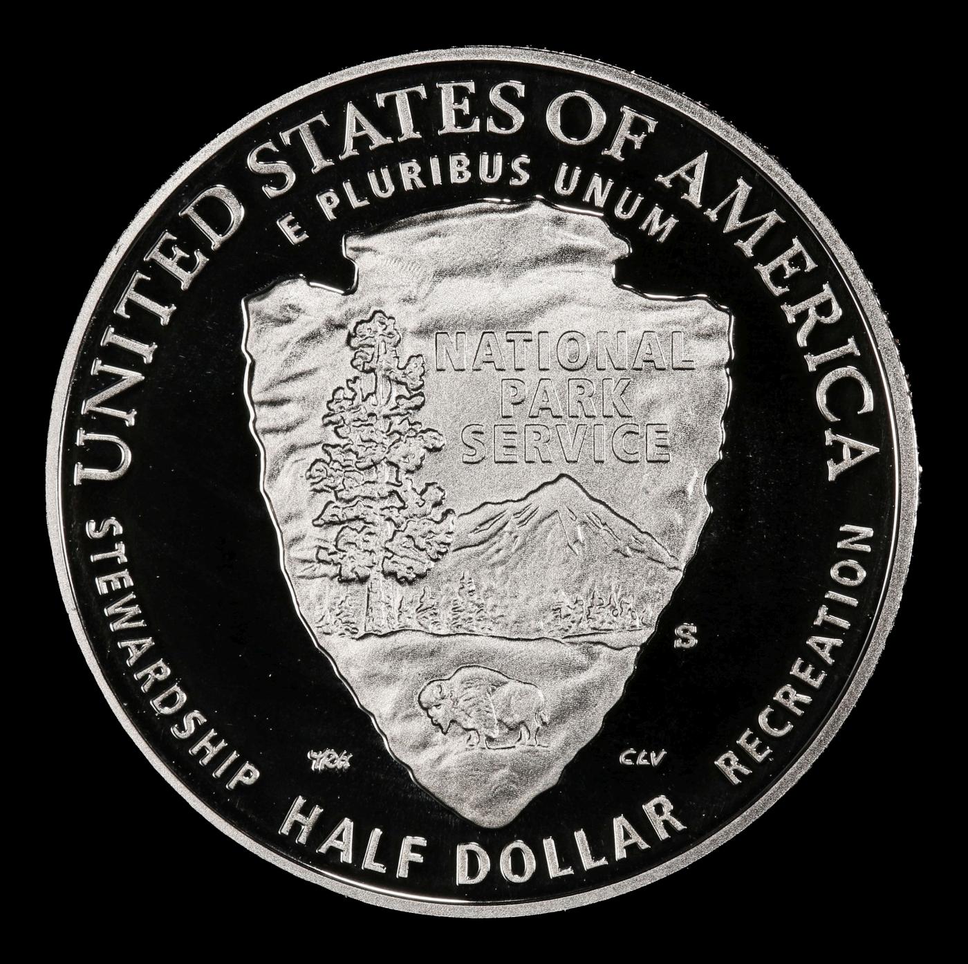 2016-S National Park Service Proof Modern Commem Half Dollar 50c pr70 dcam SEGS