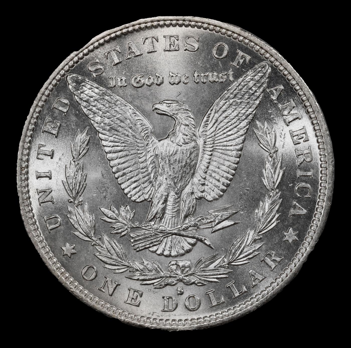 1879-p Morgan Dollar Near Top Pop! $1 ms66+ SEGS